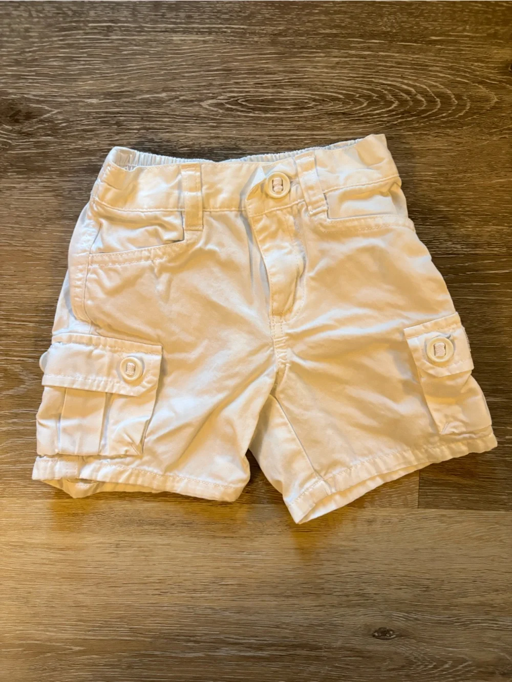Janie and Jack White Cargo Shorts
